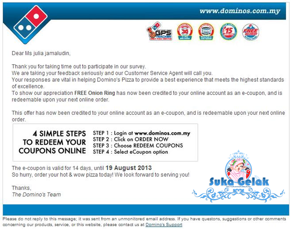 This Is Why I Love Domino's Pizza