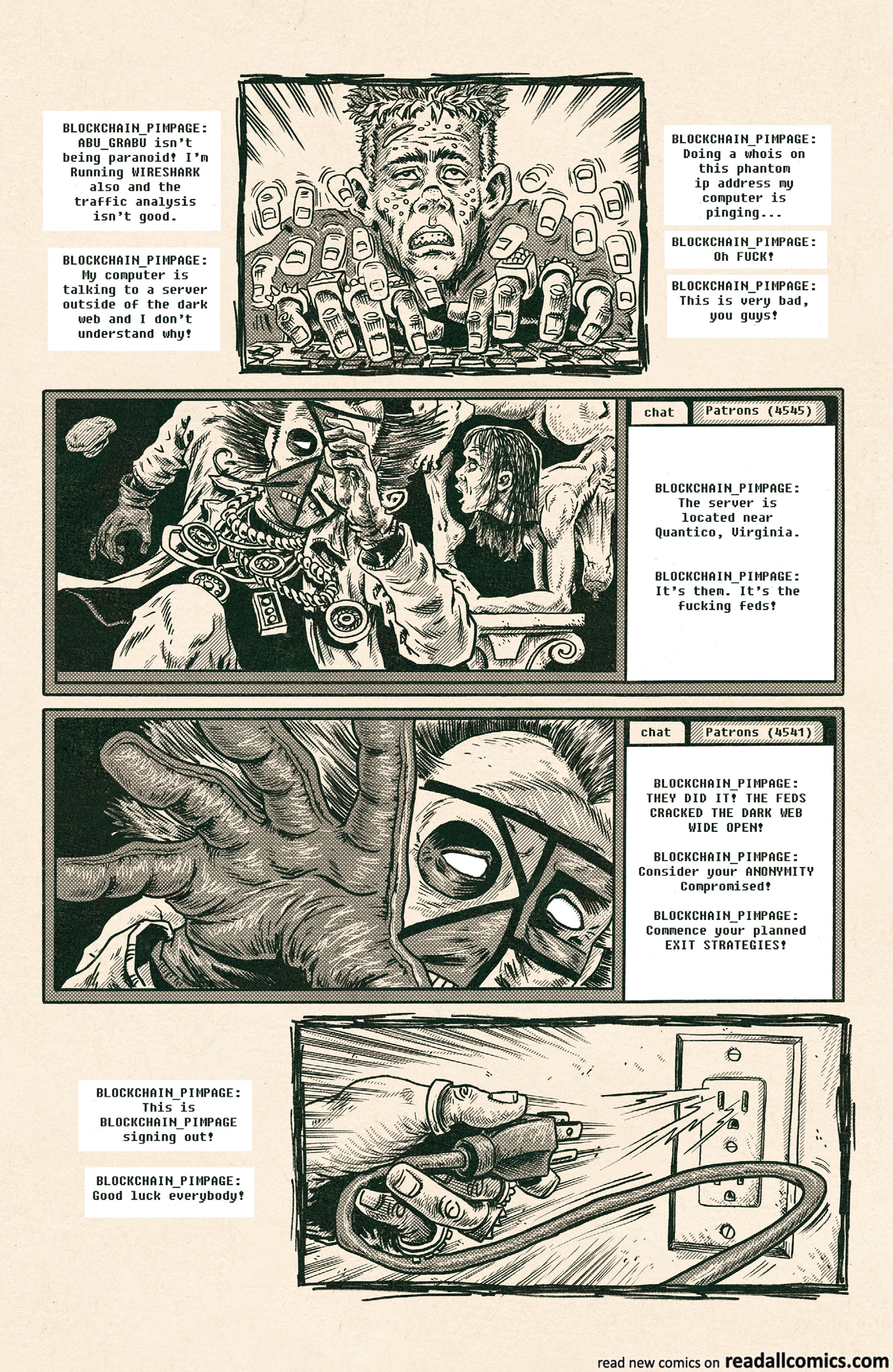 Red Room: Trigger Warnings chapter 4 page 23