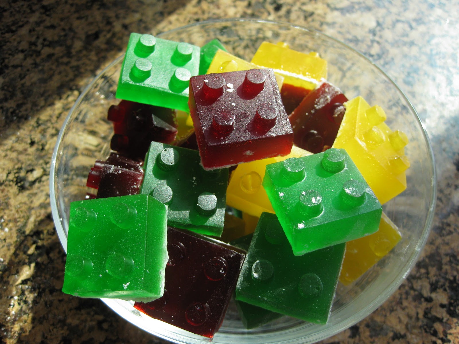Bee in my Lego Party lego mold! Soap, chocolates, and gummies!