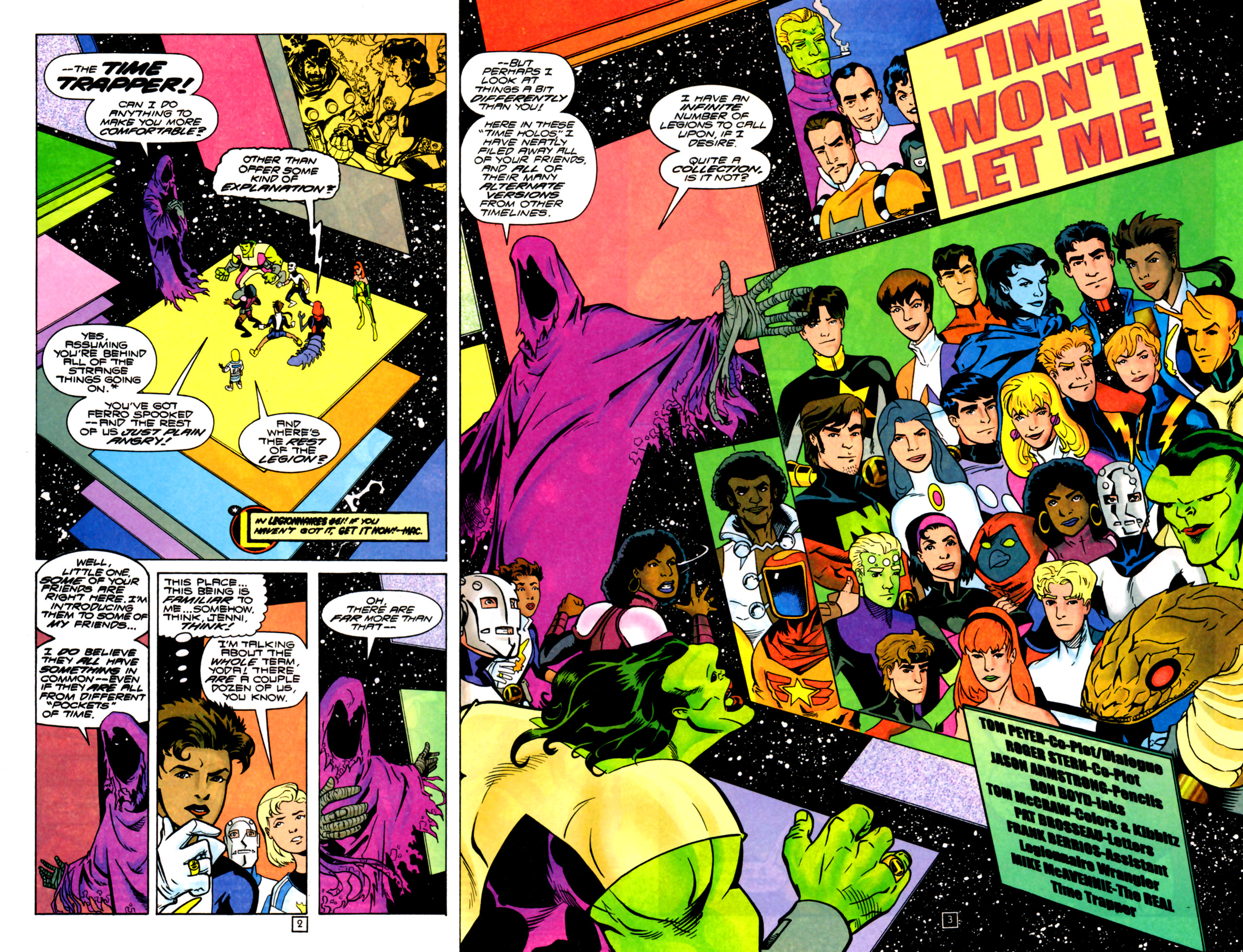 Legion of Super-Heroes (1989) 105 Page 2