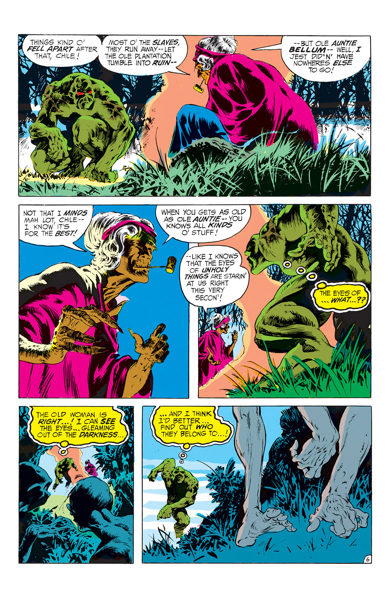 Read online Swamp Thing (1972) comic -  Issue #10 - 7