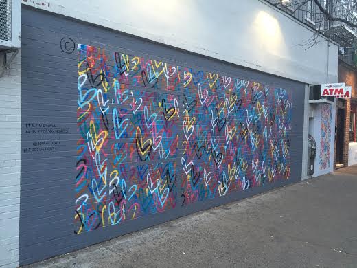 New York City Heart Wall New York City Fashion And Lifestyle Blog