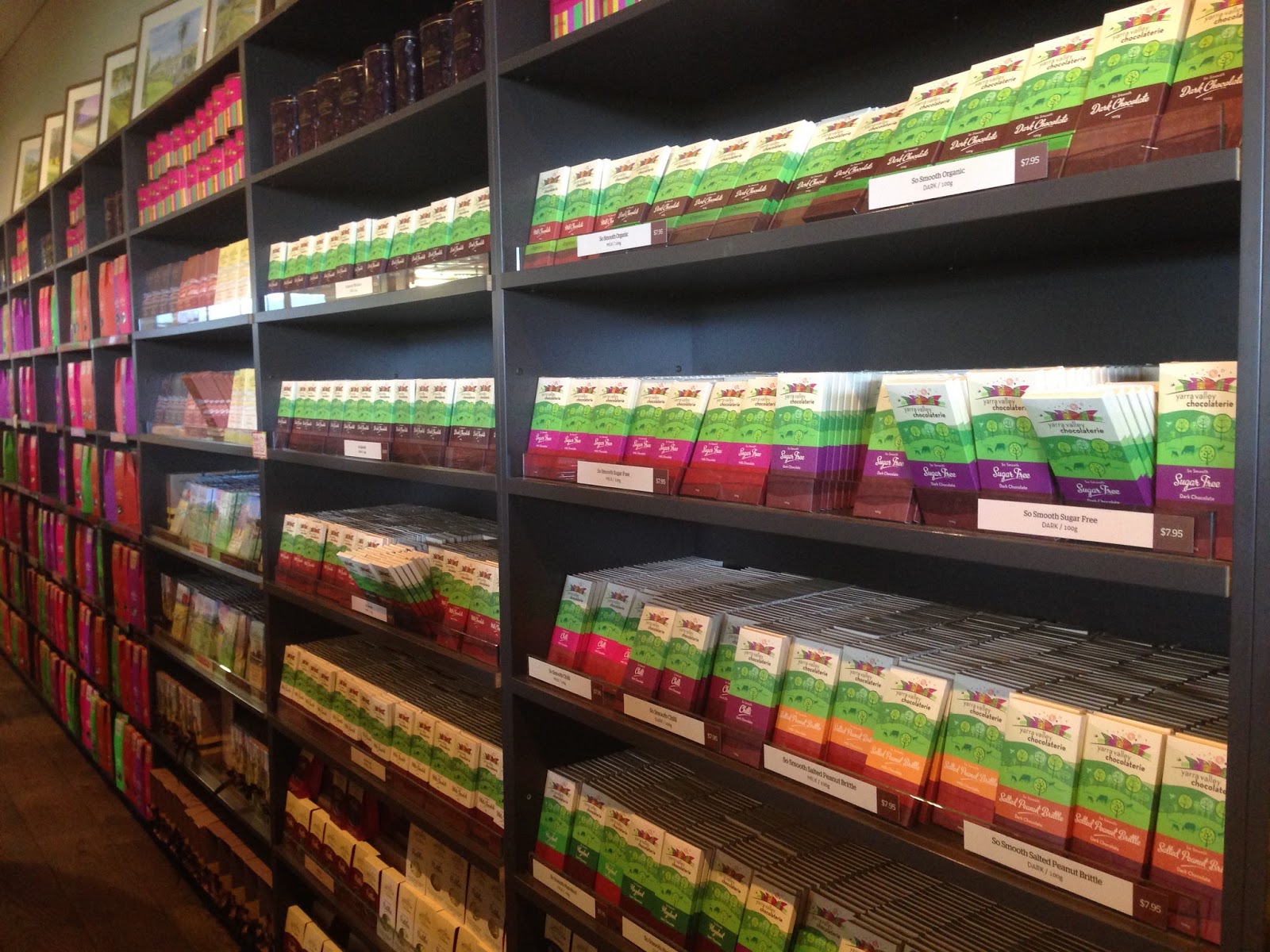 I am who I am Going on Puffing Billy, Yarra Valley Chocolate Factory