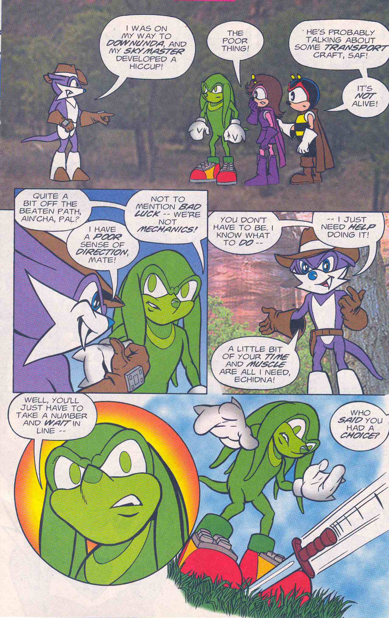 Read online Sonic The Hedgehog comic -  Issue #93 - 22