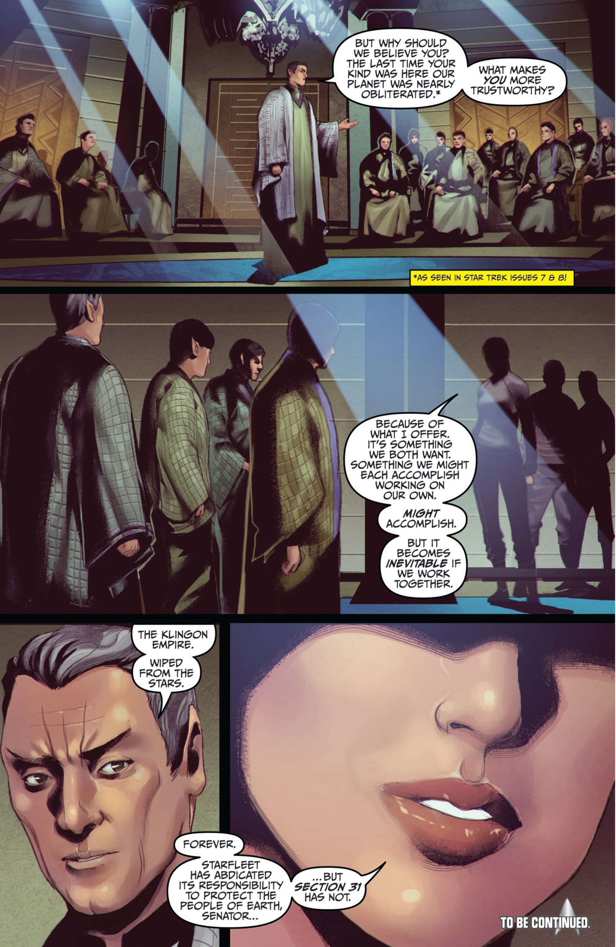 Read online Star Trek (2011) comic -  Issue #21 - 23