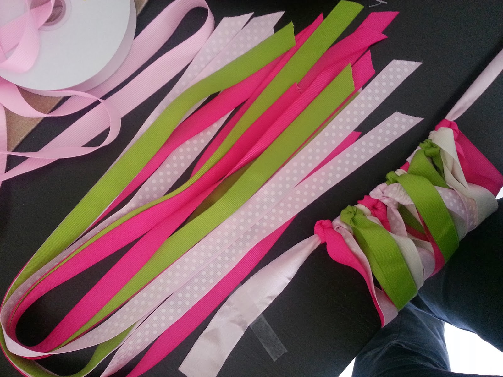 Elda Larrazabal Blog DIY// Ribbon Garland