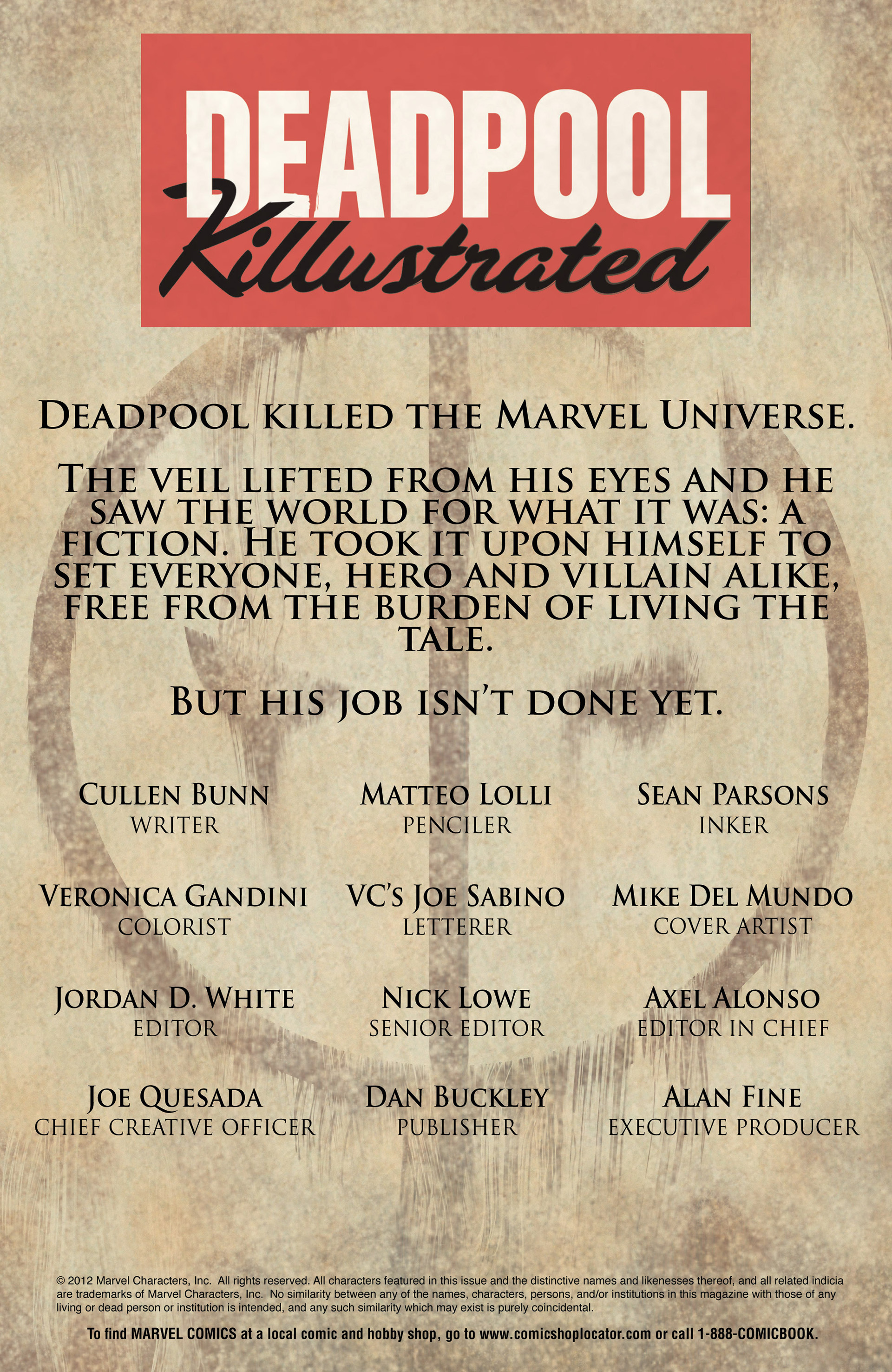 Read online Deadpool Killustrated comic -  Issue #1 - 4