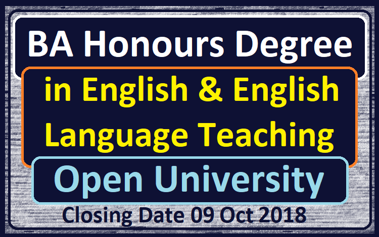 BA Degree in English Language Teaching  - Open University