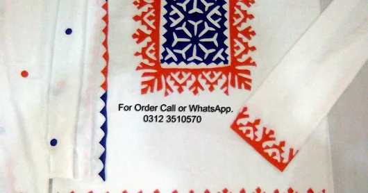 Buy New Designs Applique Work Stylish Sindhi Dresses In Pakistan