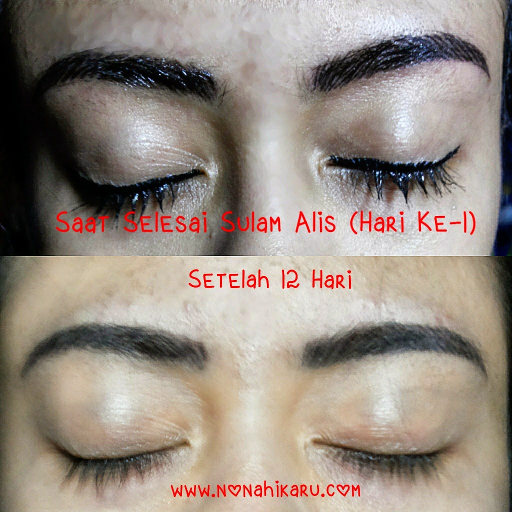 Retouch Sulam Alis Di Alicia Bridal Studio Beauty Travelling