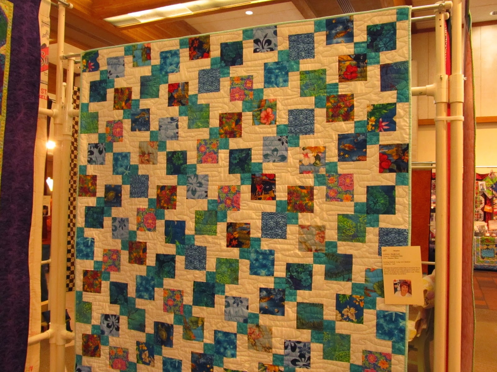 Crazy Victoriana crazy for quilts Folsom, CA quilt show last weekend