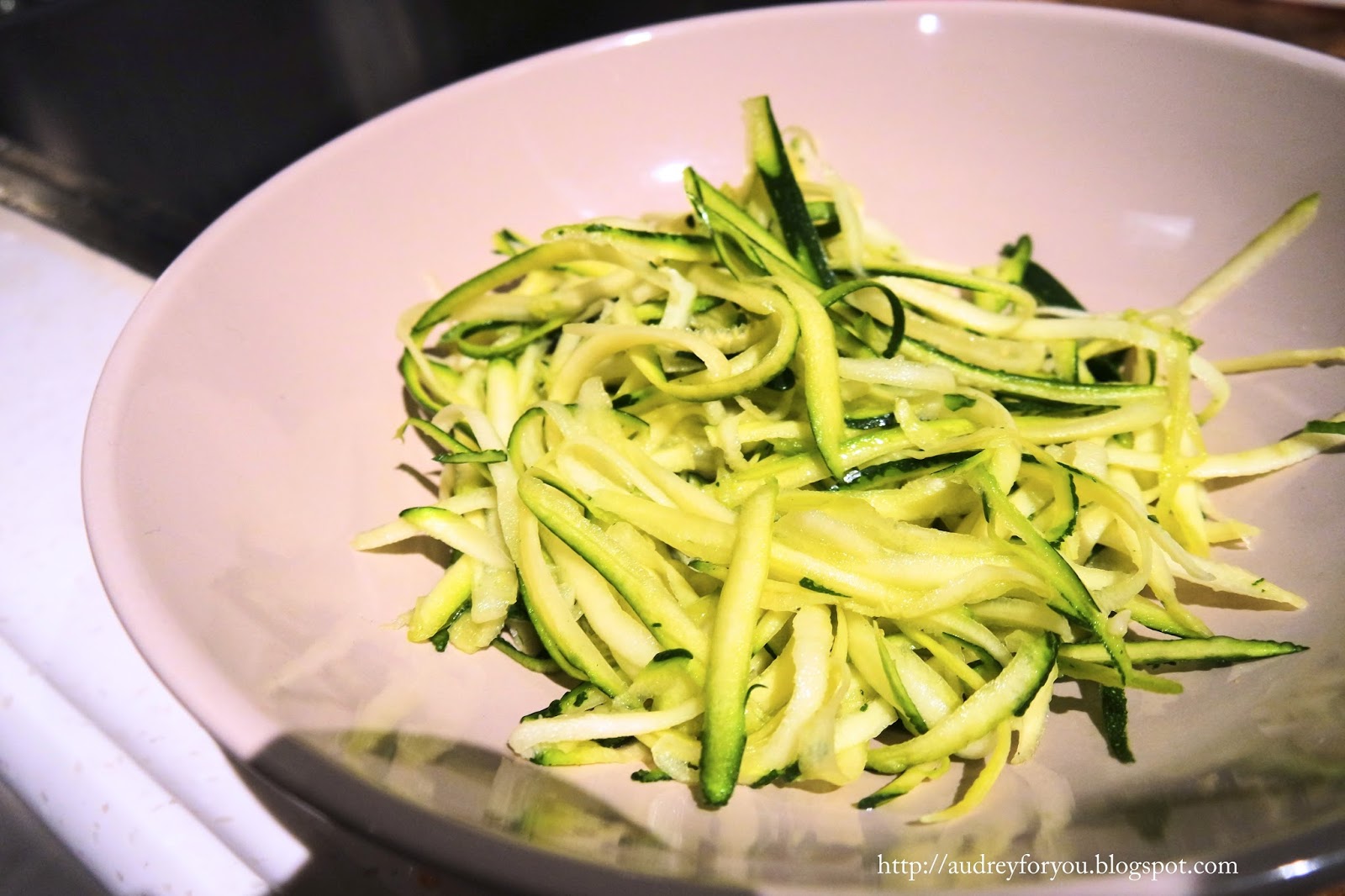 RECIPE Cajun Shrimp with Zucchini Noodles Life With Audrey