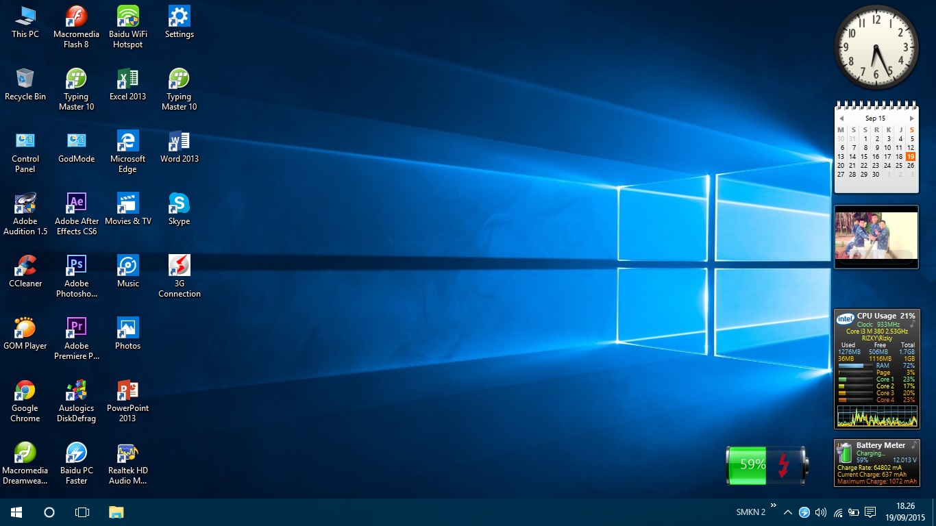 Cara Menghadirkan Kembali Gadgung ke Komputer Windows 10