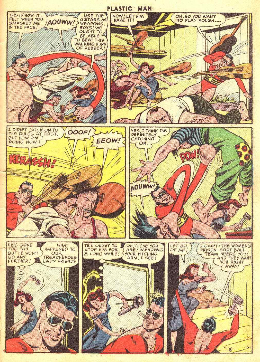 Read online Plastic Man (1943) comic -  Issue #51 - 23
