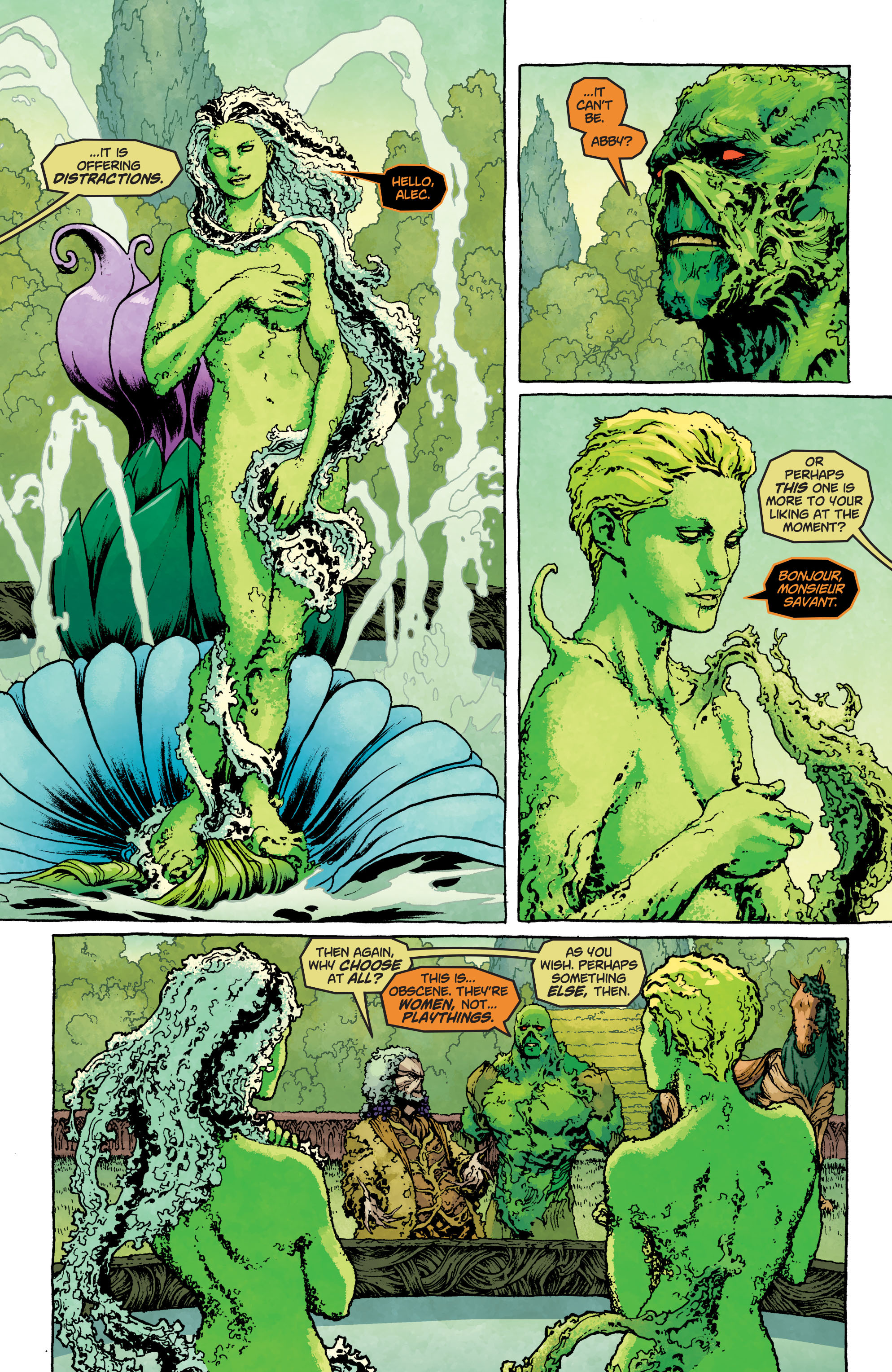 Read online Swamp Thing (2011) comic -  Issue #27 - 4