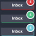 Counter notification CSS on inbox top