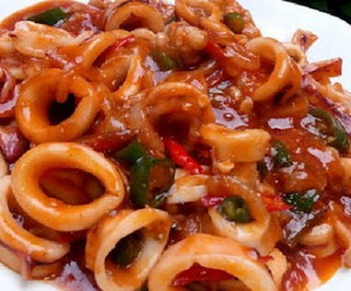 Resep Cumi Asam Manis