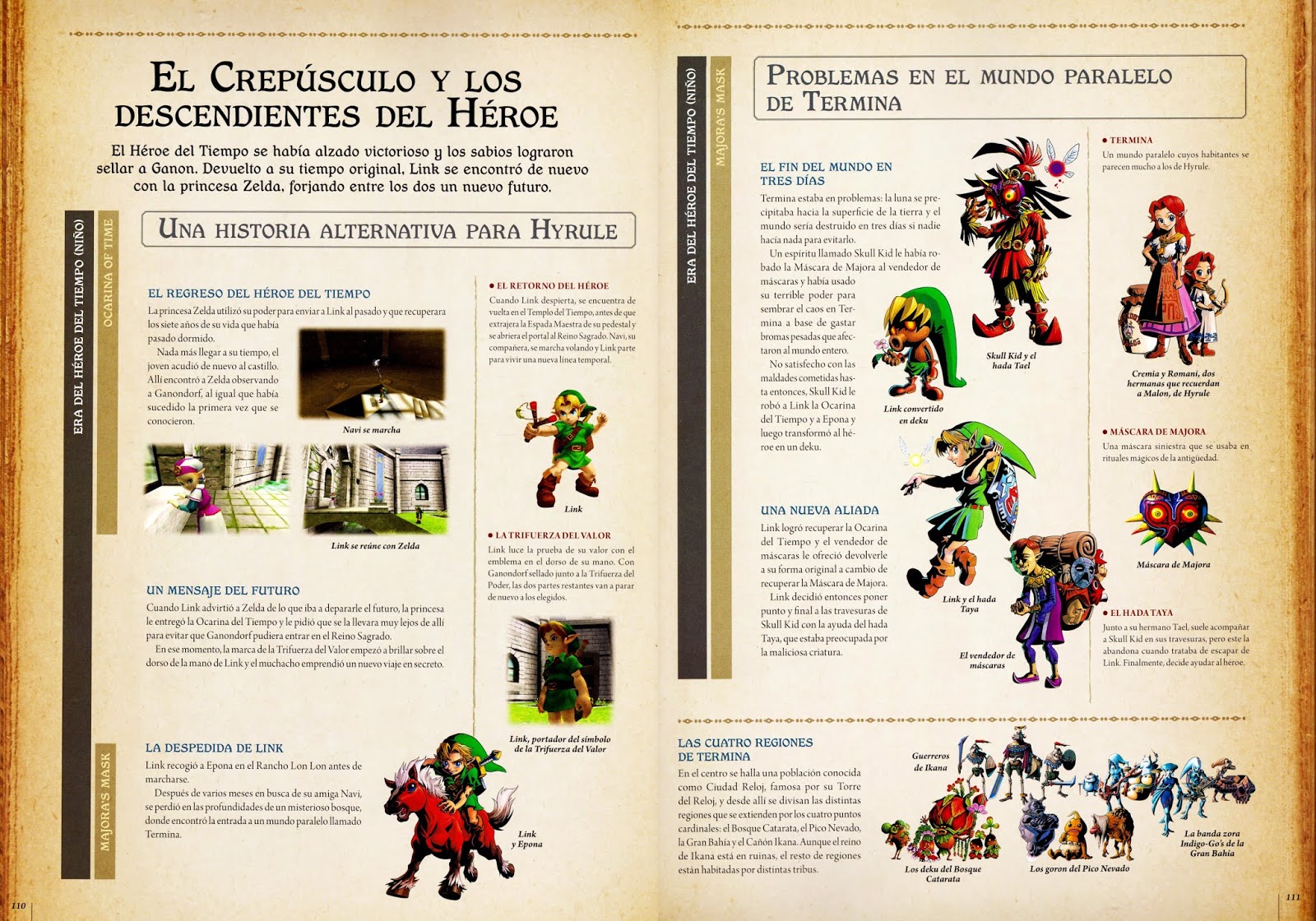 The Legend of Zelda: Hyrule Historia, El libro llegará en español a  finales de año