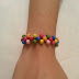 Como hacer una pulsera de bolitas
