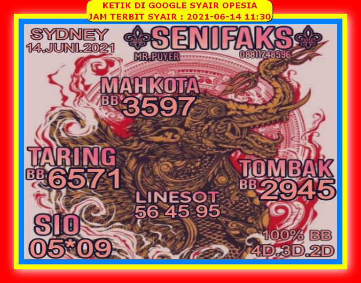 gambar togel sydney