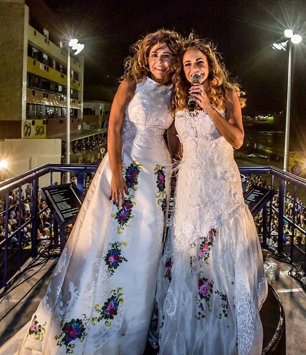 'Empoderamento gay!', diz Daniela Mercury sobre casamento no Carnaval 'Empoderamento gay!', diz Daniela Mercury sobre casamento no Carnaval