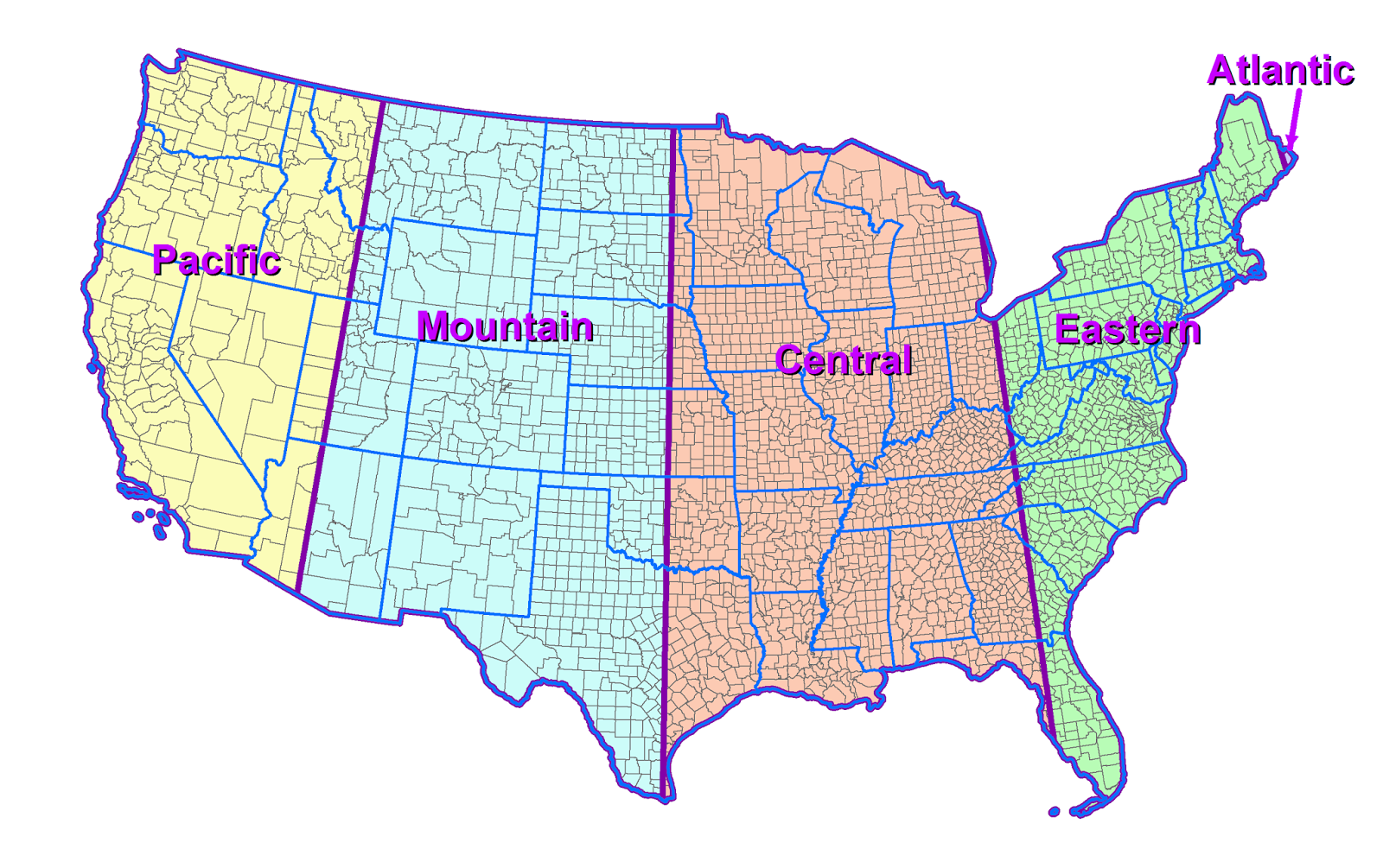 Should Indiana, Michigan and Western Ohio move to Central Time? (high