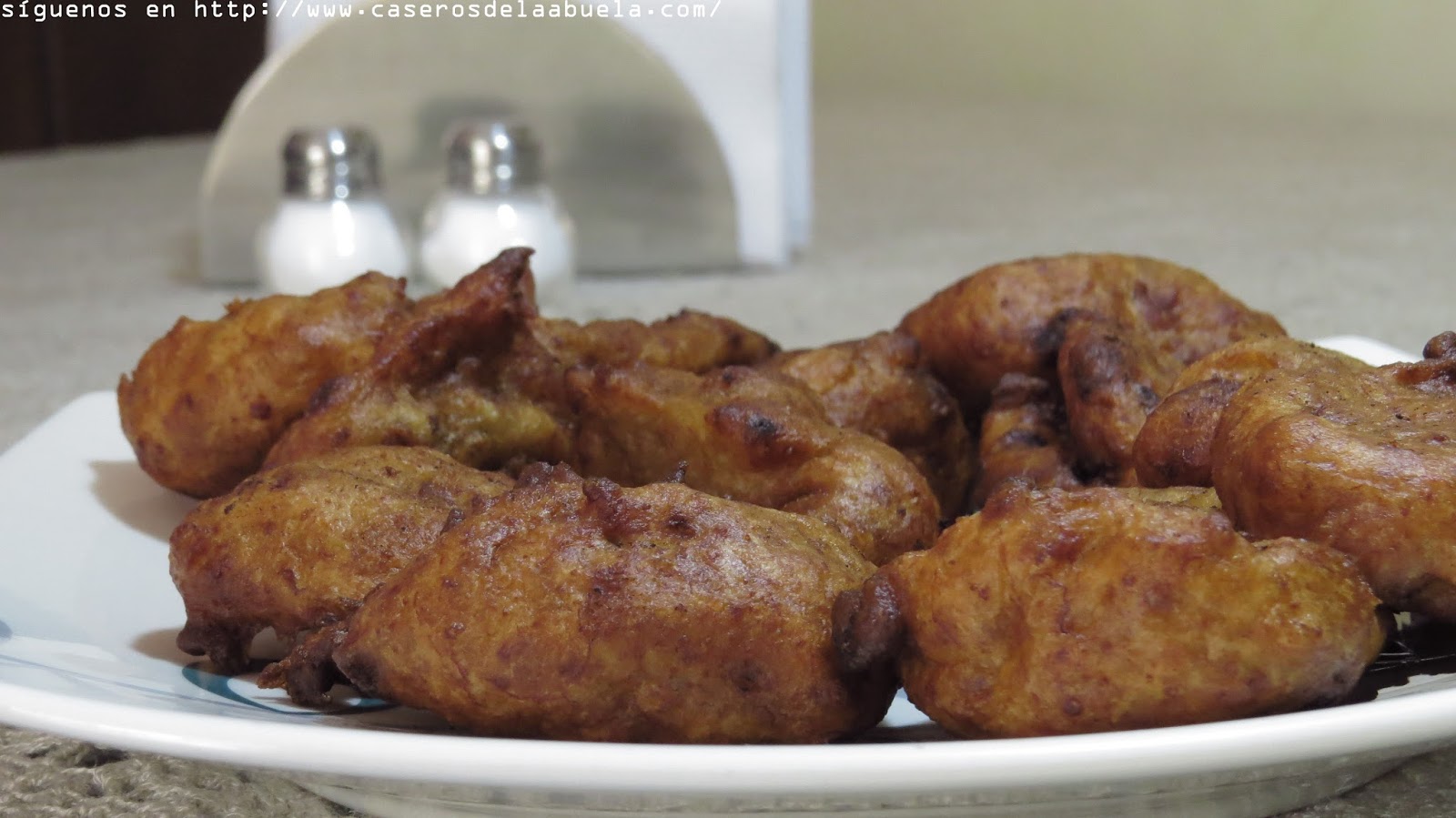 Caseros de la Abuela TORTICAS FRITAS DE BANANO