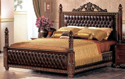 24 model tempat tidur ukir kayu jati bernuansa klasik mewah