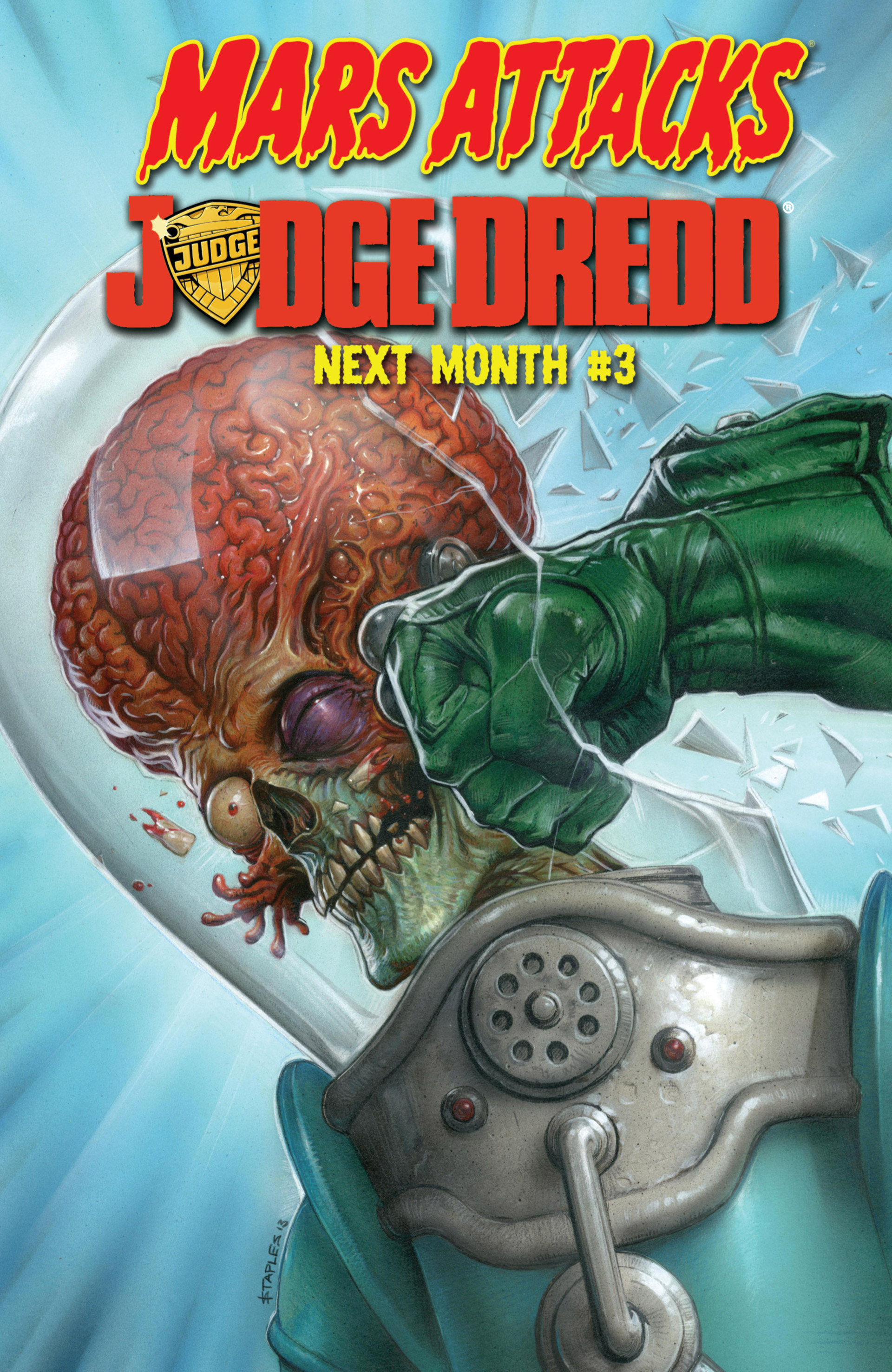 Read online Mars Attacks Judge Dredd comic -  Issue #2 - 23