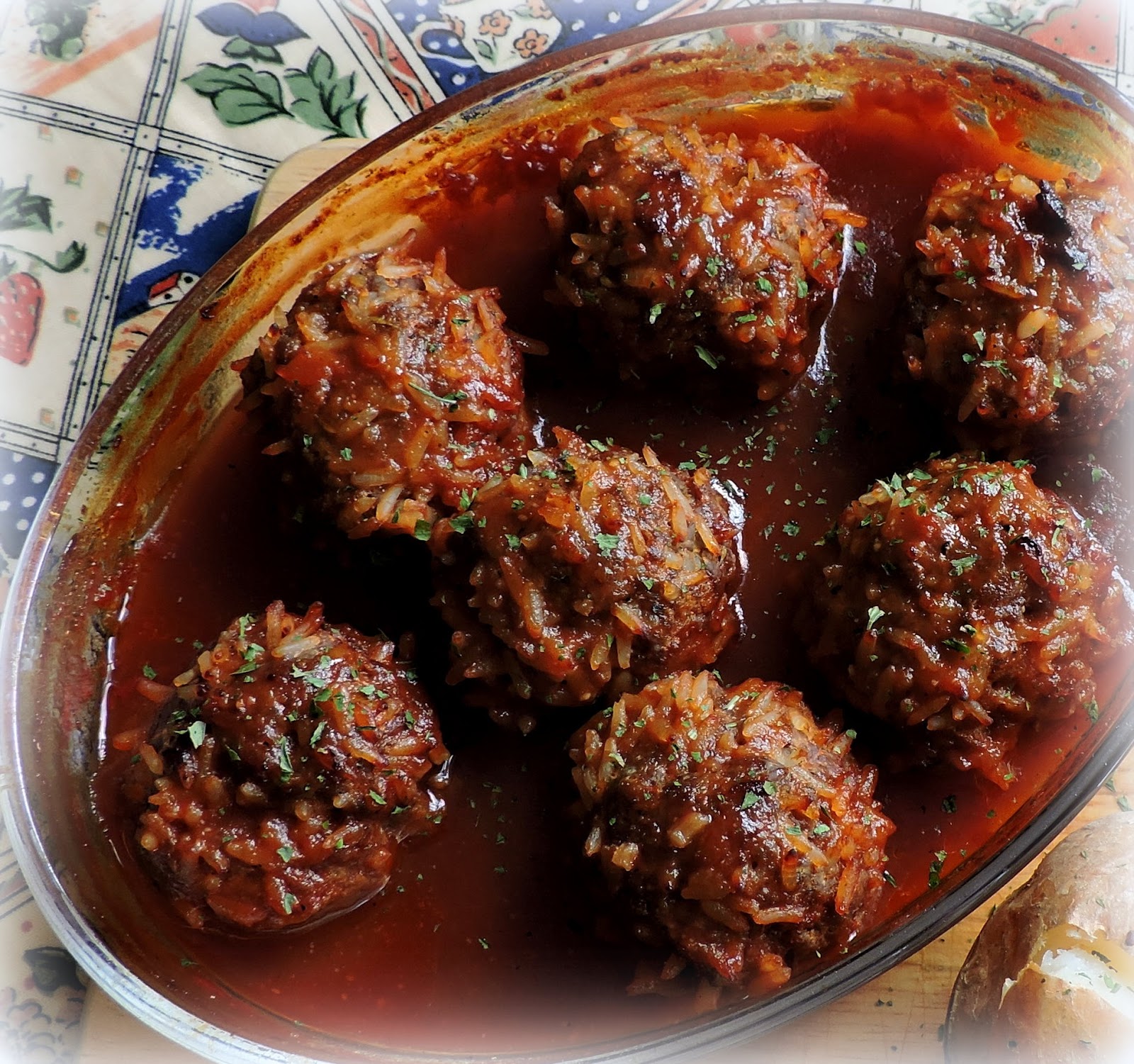 BBQ Porcupine Meatballs The English Kitchen