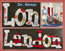 Dr Seuss Custom Painted Letters