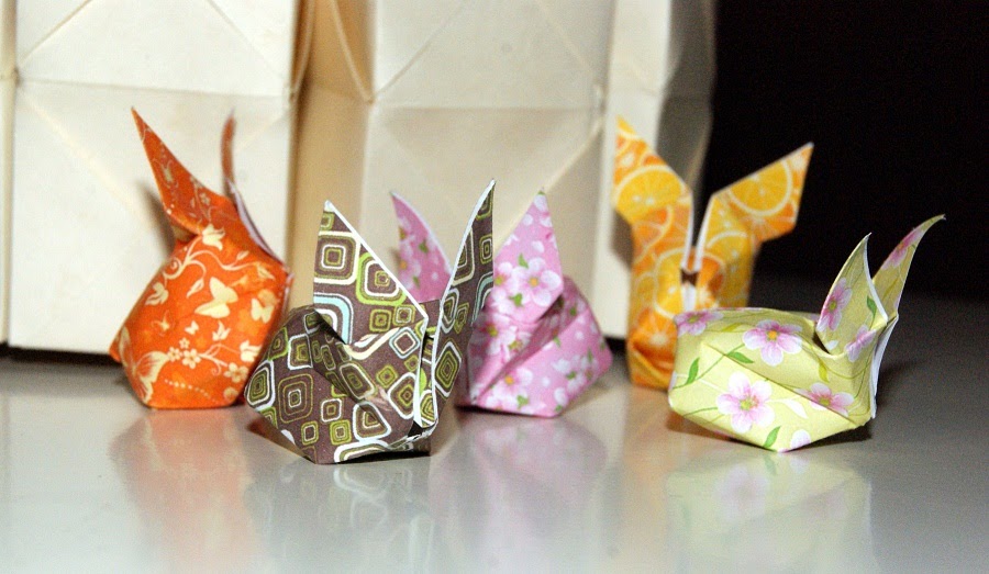 Wildres: Origami Osterhasen