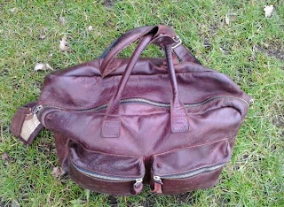 leren cowboy bag