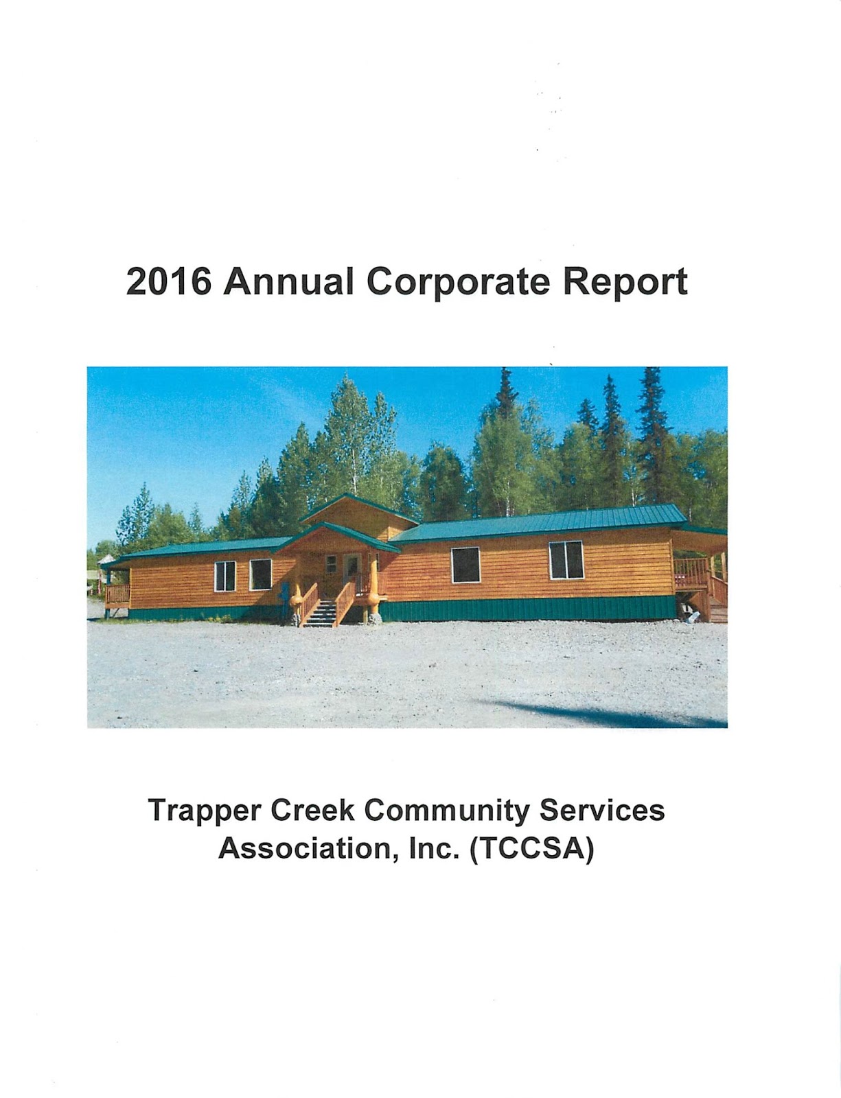 Trapper Creek Community Services Trapper Creek Community Services