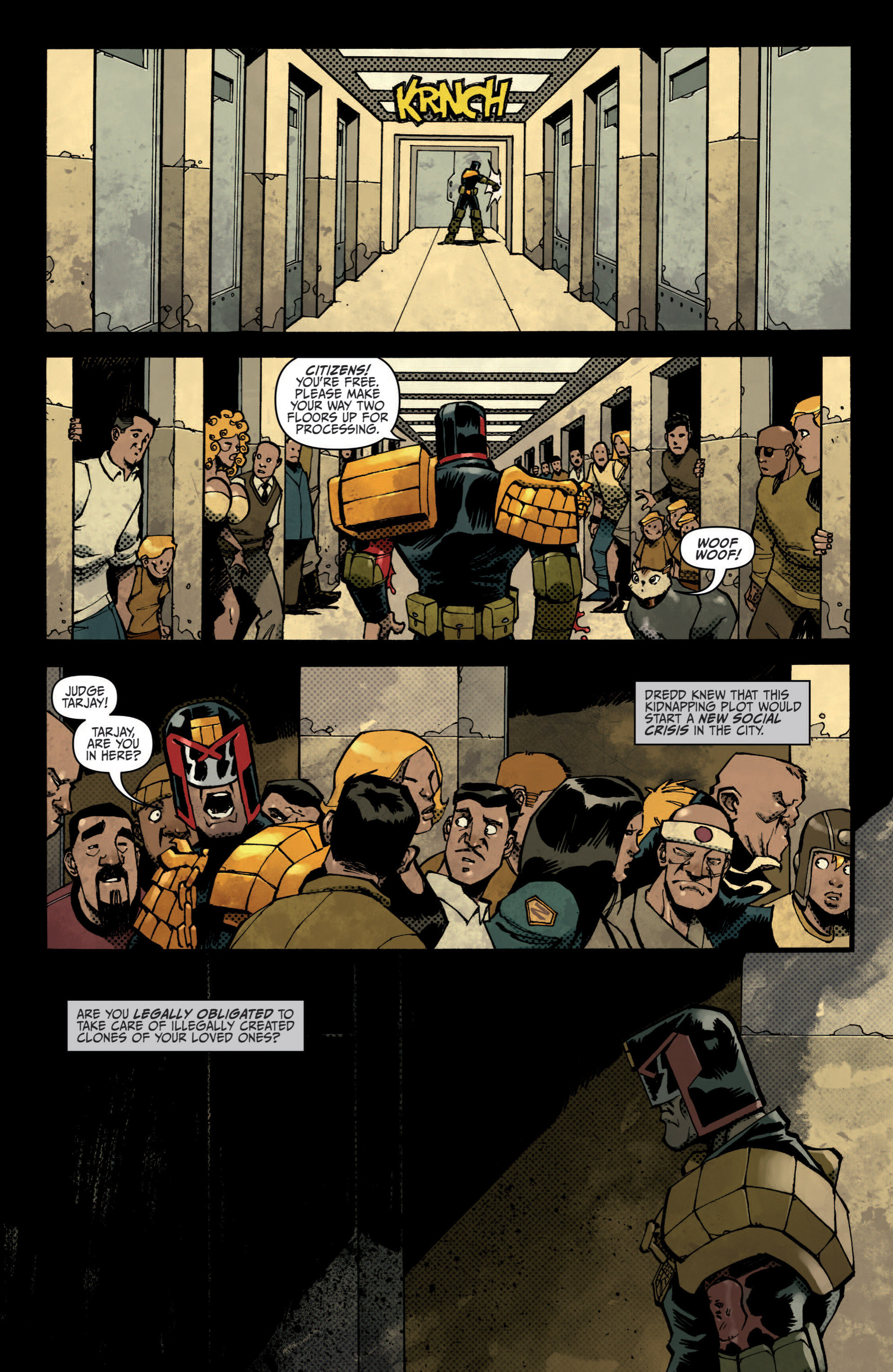 Read online Judge Dredd (2012) comic -  Issue #4 - 16
