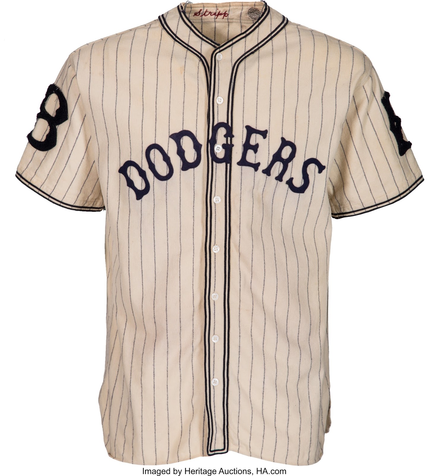 Dodgers Blue Heaven Check Out this Vintage Dodger Pinstripes Uniform