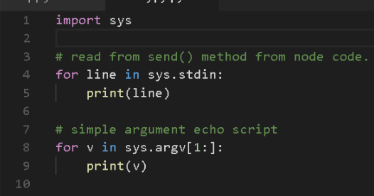 roasted brain!: Run Python on Node.js