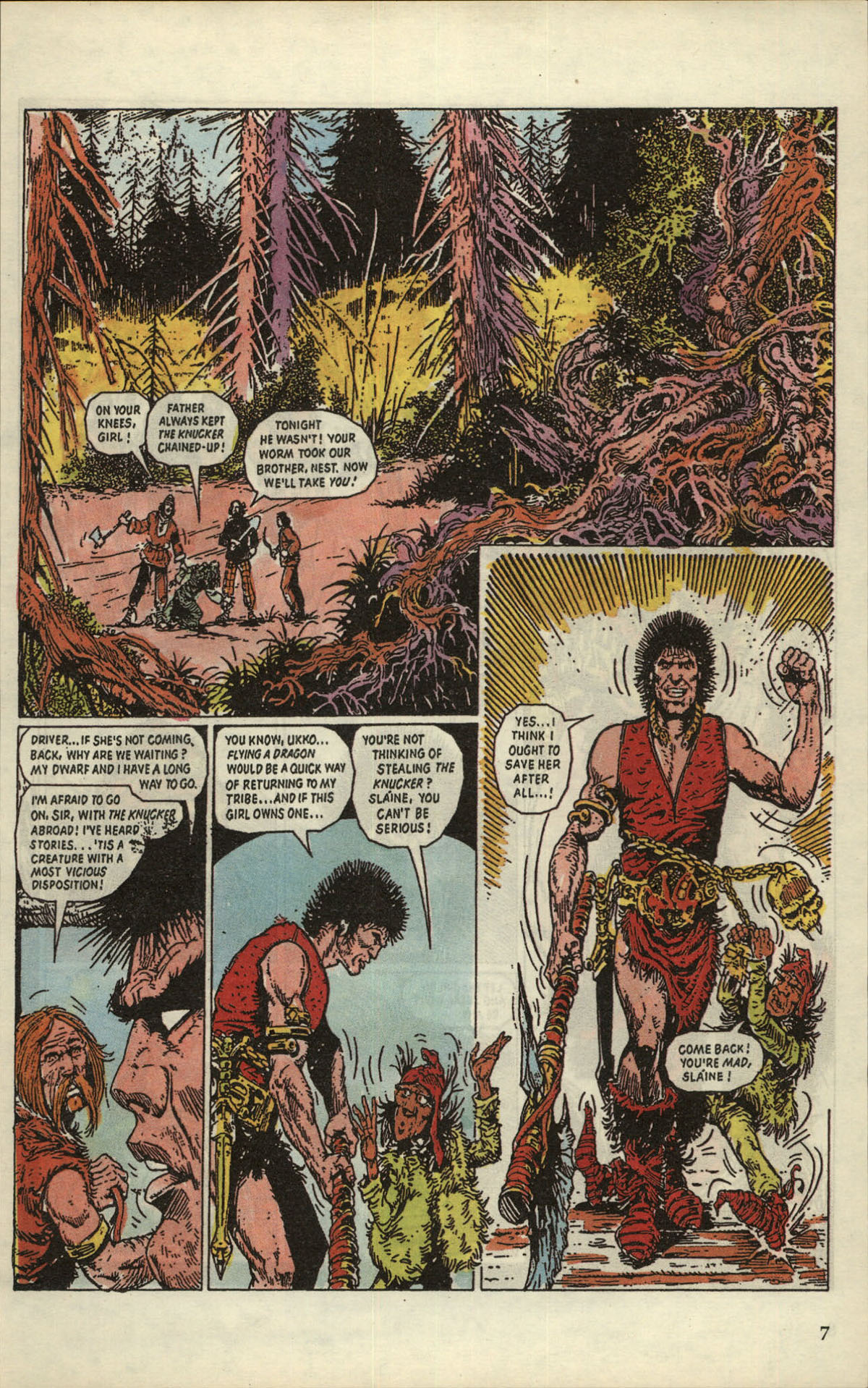 Read online Slaine The Berserker comic -  Issue #4 - 9