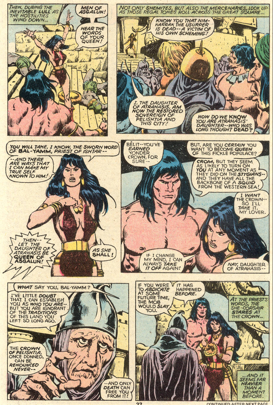Read online Conan the Barbarian (1970) comic -  Issue #93 - 16