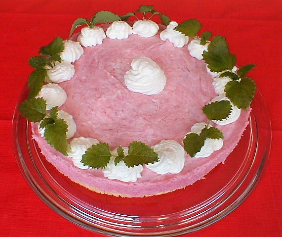 Marlis + Peters Küchenwelt: Rhabarber-Sahne-Torte