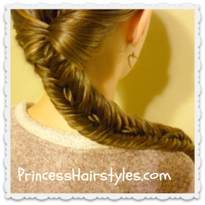 Rope stitched #fishtailbraid #hairstyle tutorial