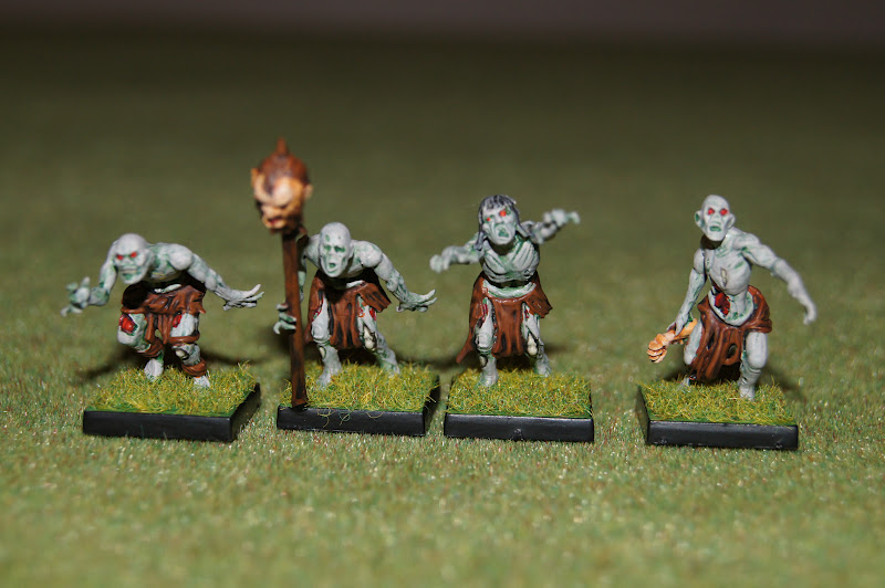 Keith's Tabletop Gaming / Painting Blog Mantic Zombies Part 5 More Zombies & A Standard Bearer