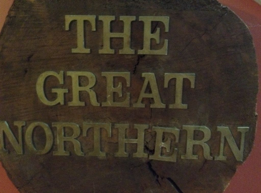 TWIN PEAKS PROPS: Great Northern Hotel Sign (Original)