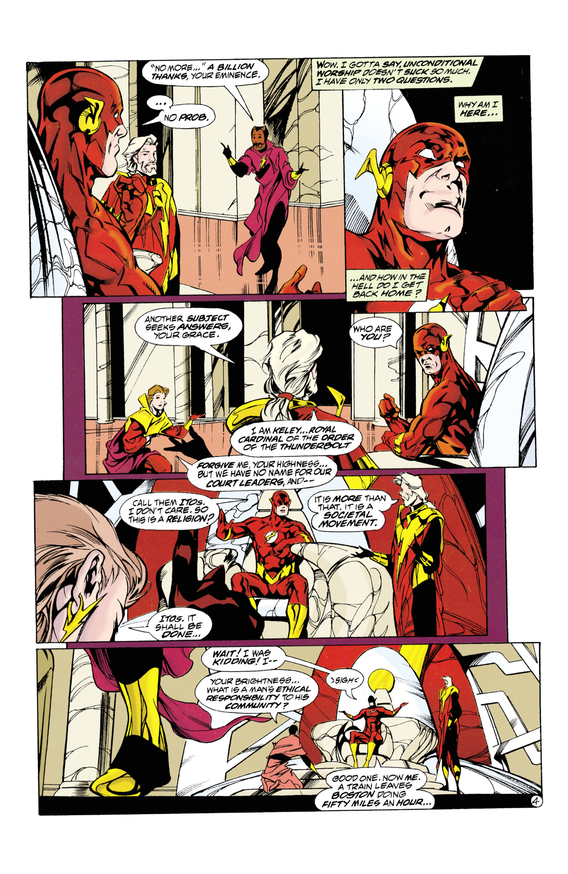 Read online The Flash (1987) comic -  Issue #113 - 5