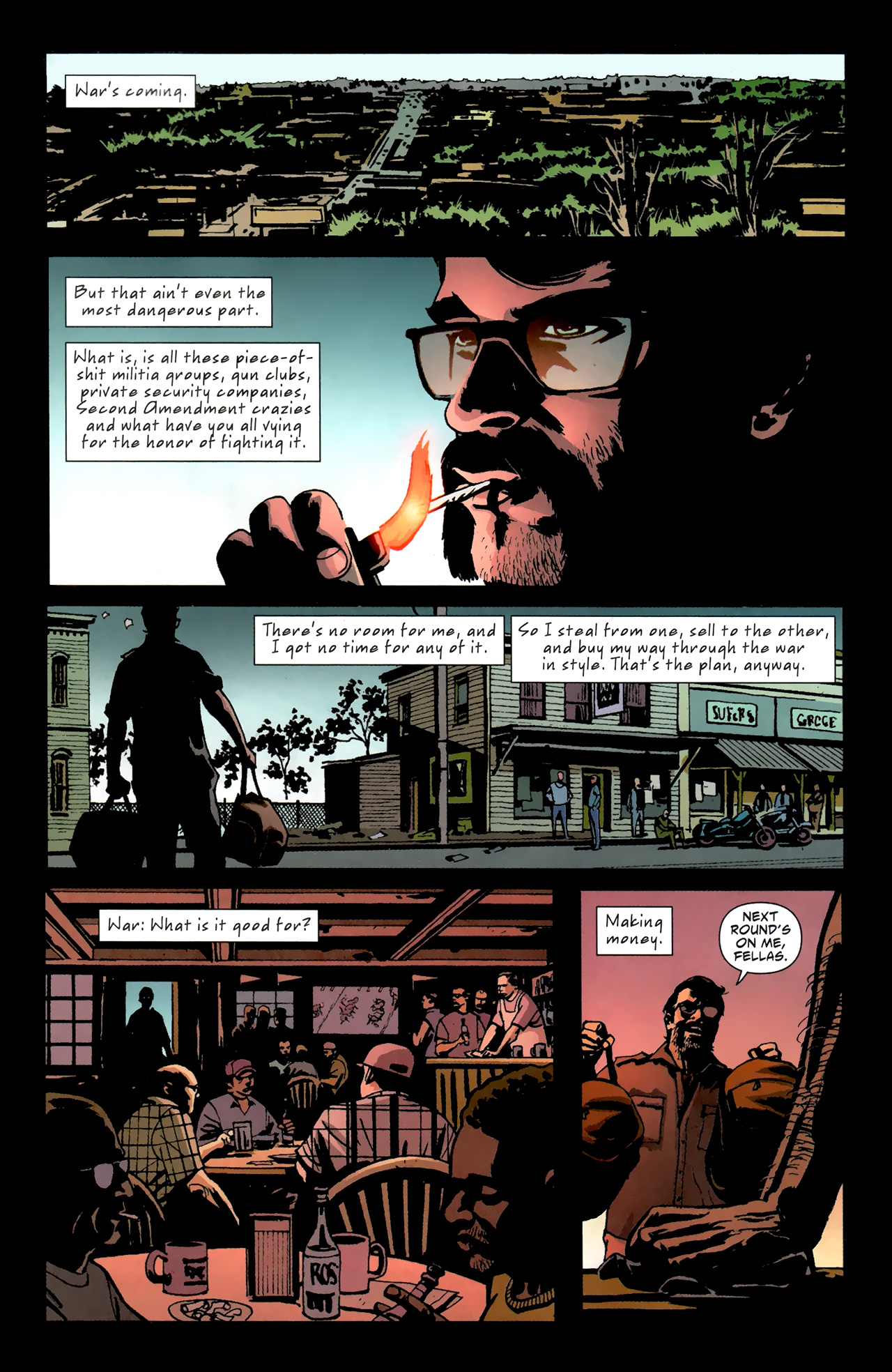 Read online DMZ (2006) comic -  Issue #60 - 9