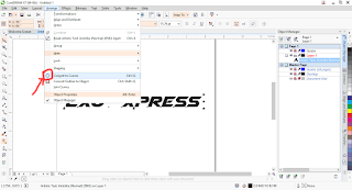 How to create a text with 3D effects outline with corel draw - 2XO COMPUTER