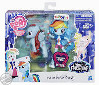 San Diego Comic-Con 2016 Toys R Us Exclusive My Little Pony Elements of Friendship Rainbow Dash Pony and Doll Set from Hasbro