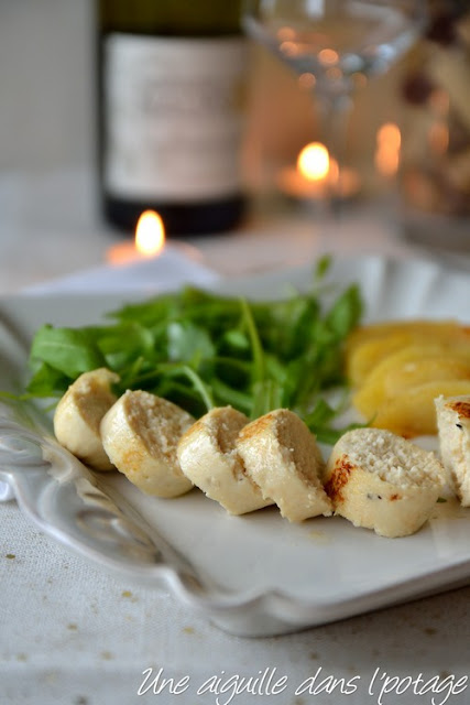 Boudin blanc de volaille, de Jean-François Piège / Noël