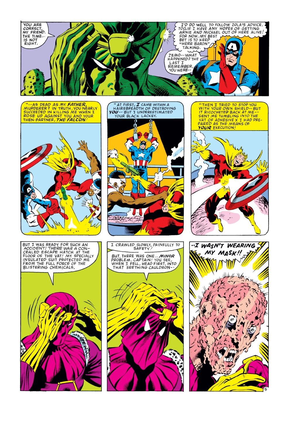 Read online Captain America (1968) comic -  Issue #277 - 6