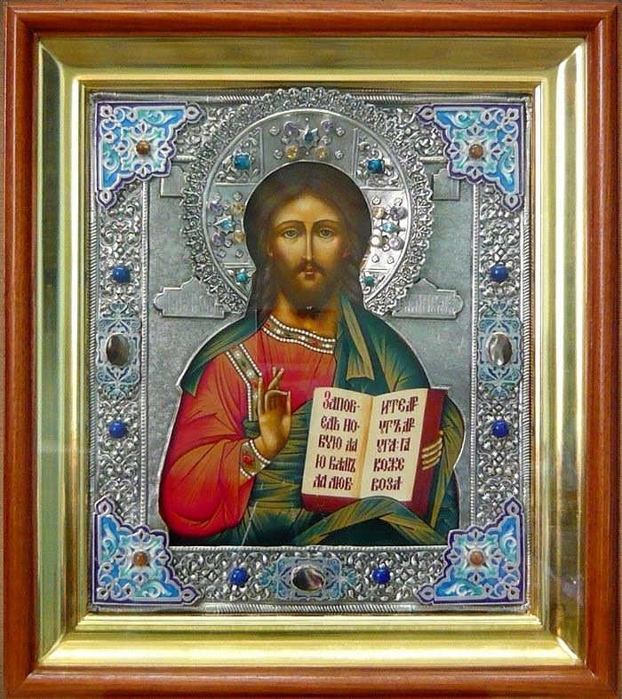 أيقونات للسيد المسيح مشغولة